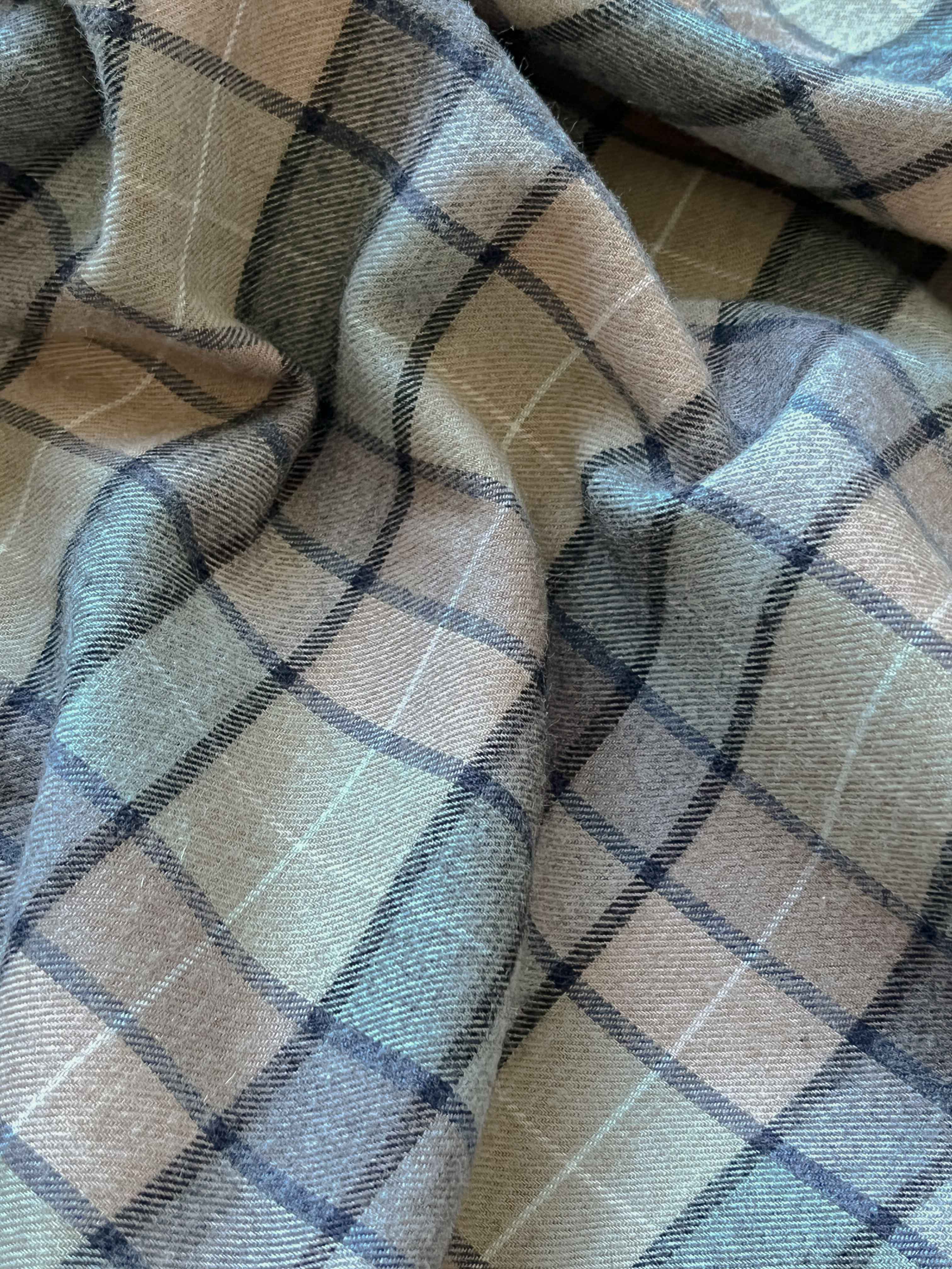 The Comforter - Wayward Fit Tunic - Cotton / Cashmere Flannel