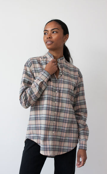 The Comforter - Wayward Fit Tunic - Cotton / Cashmere Flannel