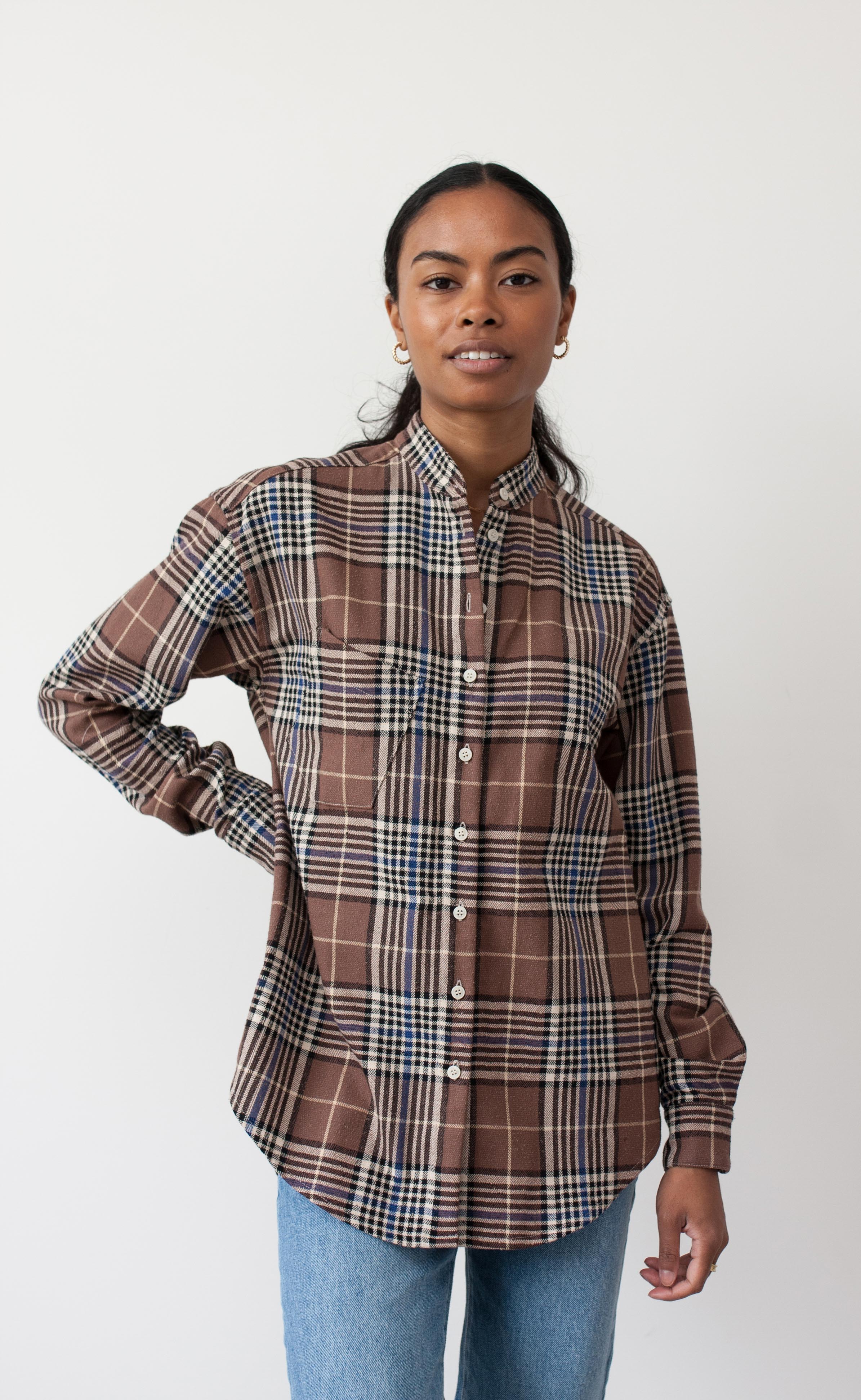 The Fellow - Wayward Fit Tunic - Plaid