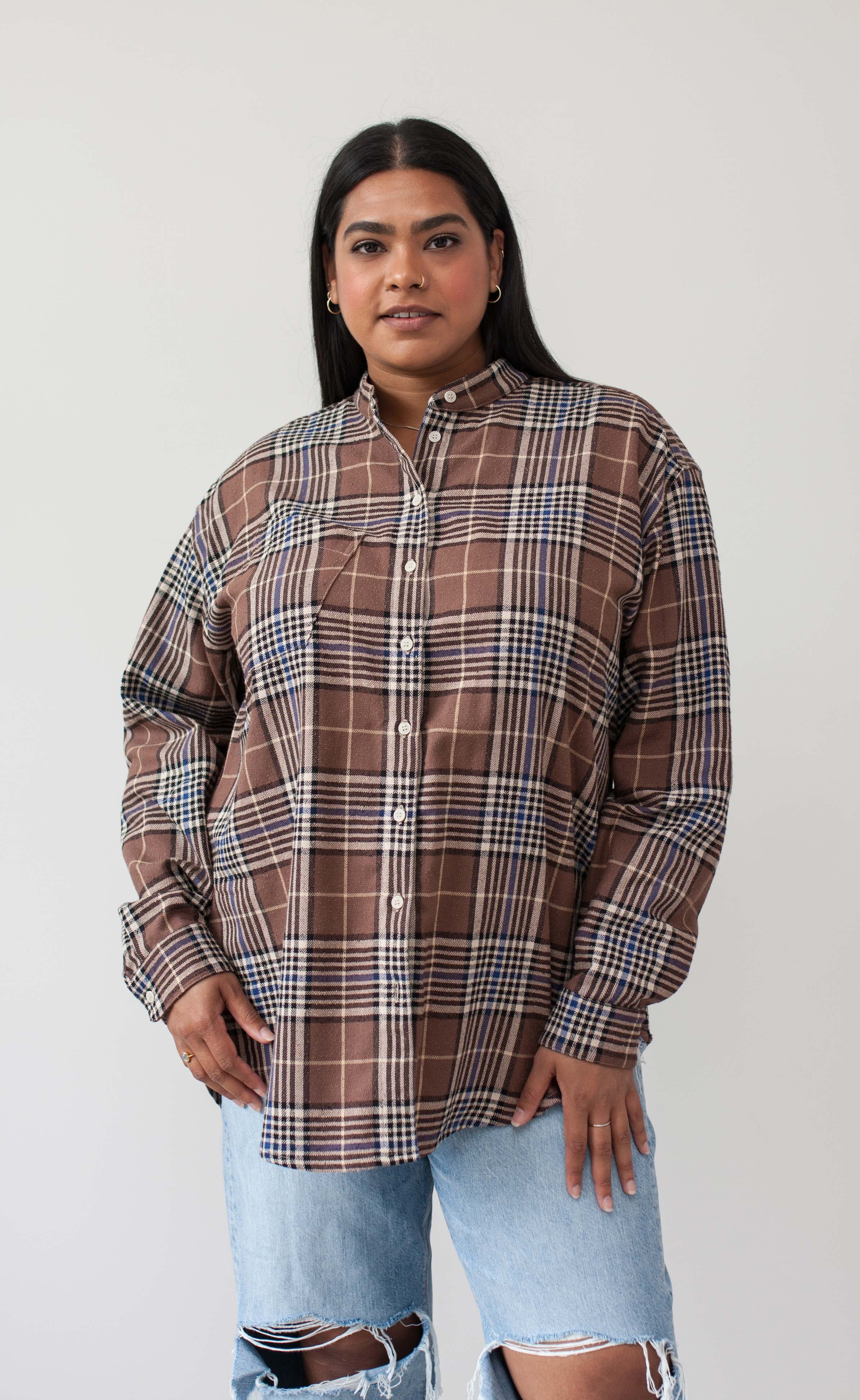 The Fellow - Wayward Fit Tunic - Plaid